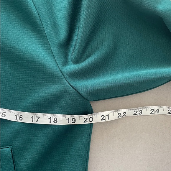 Tibi Forest Green and White Zip-Up Jacket - Picture 12 of 17